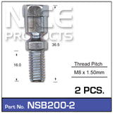 Shear Bolt (2) NSB200-2 - Nice Products | Universal Auto Spares