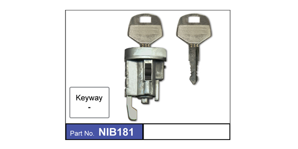 Ignition Barrel NIB181 - Nice Products | Universal Auto Spares