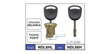 Door Locks Pair NDL66H - Nice Products | Universal Auto Spares