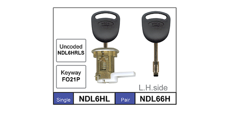 Door Locks Pair NDL66H - Nice Products | Universal Auto Spares
