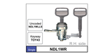 Door Lock NDL1WR - Nice Products | Universal Auto Spares