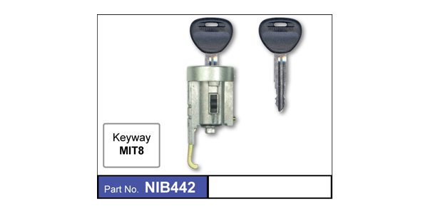 Ignition Barrel NIB442 - Nice Products | Universal Auto Spares