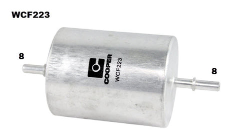 EFI Fuel Filter Z747 Ford WCF223 - Cooper
