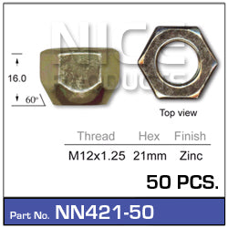 Wheel Nut NN421-50 - Nice Products | Universal Auto Spares