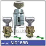 Ignition Barrel & Doors NID158B - Nice Products | Universal Auto Spares
