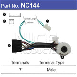 Ignition Switch NC144 - Nice Products | Universal Auto Spares