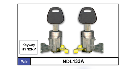 Door Locks pair NDL133A - Nice Products | Universal Auto Spares
