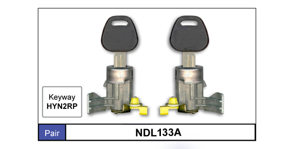 Door Locks pair NDL133A - Nice Products | Universal Auto Spares