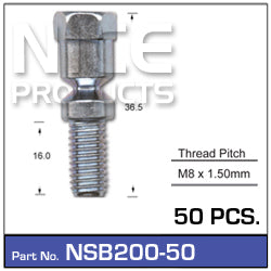 Shear Bolt (50) NSB200-50 - Nice Products | Universal Auto Spares