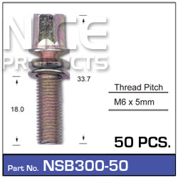 Shear Bolt (50) NSB300-50 - Nice Products | Universal Auto Spares