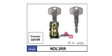 Door Lock NDL3RR - Nice Products | Universal Auto Spares
