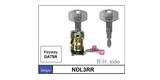 Door Lock NDL3RR - Nice Products | Universal Auto Spares