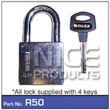 Padlock R50 - Nice Products | Universal Auto Spares