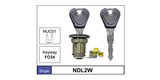 Door Lock NDL2W - Nice Products | Universal Auto Spares
