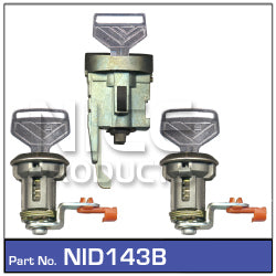 Ignition Barrel & Doors NID143B - Nice Products | Universal Auto Spares