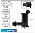 Washer Pump NWP100 - Nice Products | Universal Auto Spares