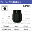 Wheel Nut NN303B-5 - Nice Products | Universal Auto Spares