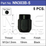 Wheel Nut NN303B-5 - Nice Products | Universal Auto Spares