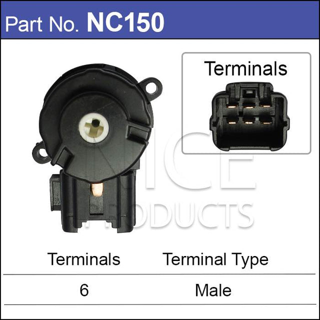 Ignition Switch NC150 - Nice Products | Universal Auto Spares