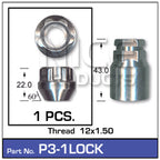 Lock Nuts (set of 1) P3-1LOCK - Nice Products | Universal Auto Spares