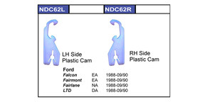 Door Lock Cam NDC62L - Nice Products | Universal Auto Spares