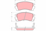 Brake Pad Set, Disc Brake GDB101 - TRW - Brake Pads - TRW