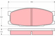 Brake Pad Set, Disc Brake MCH121H1 - TRW