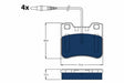 Brake Pad Set, Disc Brake GDB1031 - TRW