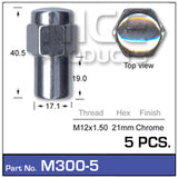 Mag Nuts M300-5 - Nice Products | Universal Auto Spares