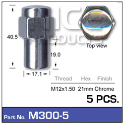Mag Nuts M300-5 - Nice Products | Universal Auto Spares