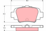 Brake Pad Set, Disc Brake GDB1060 - TRW - Brake Pads - TRW