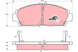 Brake Pad Set, Disc Brake GDB1061 - TRW
