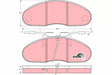 Brake Pad Set, Disc Brake GDB1077 - TRW