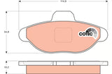 Brake Pad Set, Disc Brake GDB1099 - TRW - Brake Pads - TRW