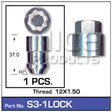 Lock Nuts (set of 1) S3-1LOCK - Nice Products | Universal Auto Spares