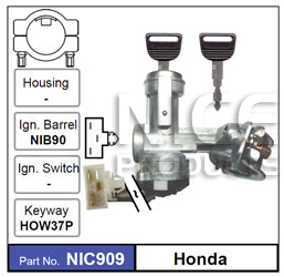 Lock & Switch NIC909 - Nice Products | Universal Auto Spares