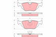 Brake Pad Set, Disc Brake GDB1189 - TRW