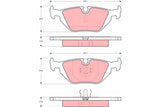 Brake Pad Set, Disc Brake GDB1189 - TRW - Brake Pads - TRW
