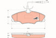 Brake Pad Set, Disc Brake GDB1193 - TRW