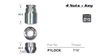 Lock Nuts (set of 4) P1LOCK - Nice Products | Universal Auto Spares