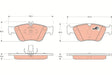 Brake Pad Set, Disc Brake GDB1205 - TRW