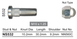 Stud & Nut NS532 - Nice Products | Universal Auto Spares