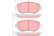 Brake Pad Set, Disc Brake GDB1241 - TRW