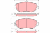 Brake Pad Set, Disc Brake GDB1241 - TRW - Brake Pads - TRW