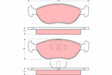 Brake Pad Set, Disc Brake GDB1246 - TRW
