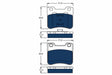 Brake Pad Set, Disc Brake GDB1279 - TRW