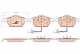 Brake Pad Set, Disc Brake GDB1307 - TRW - Brake Pads - TRW
