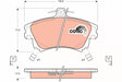 Brake Pad Set, Disc Brake GDB131 - TRW
