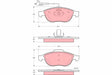 Brake Pad Set, Disc Brake GDB1337 - TRW