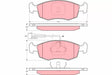 Brake Pad Set, Disc Brake GDB1341 - TRW